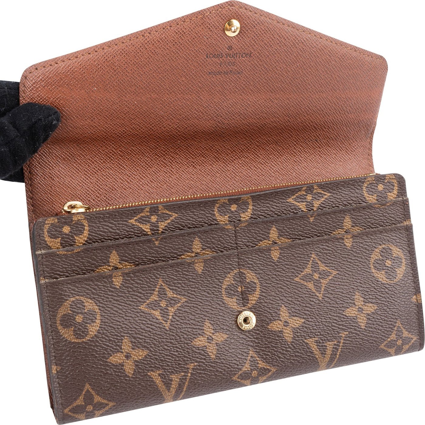 Louis Vuitton Monogram Canvas Sarah Wallet