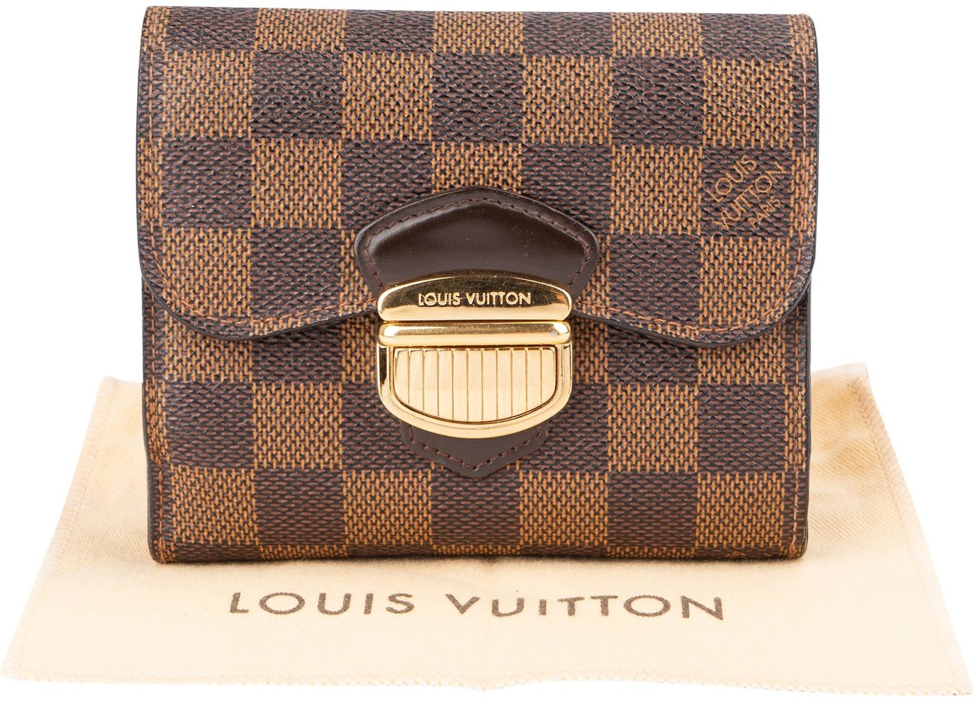 Louis Vuitton Monogram Damier Ebene Koala Wallet