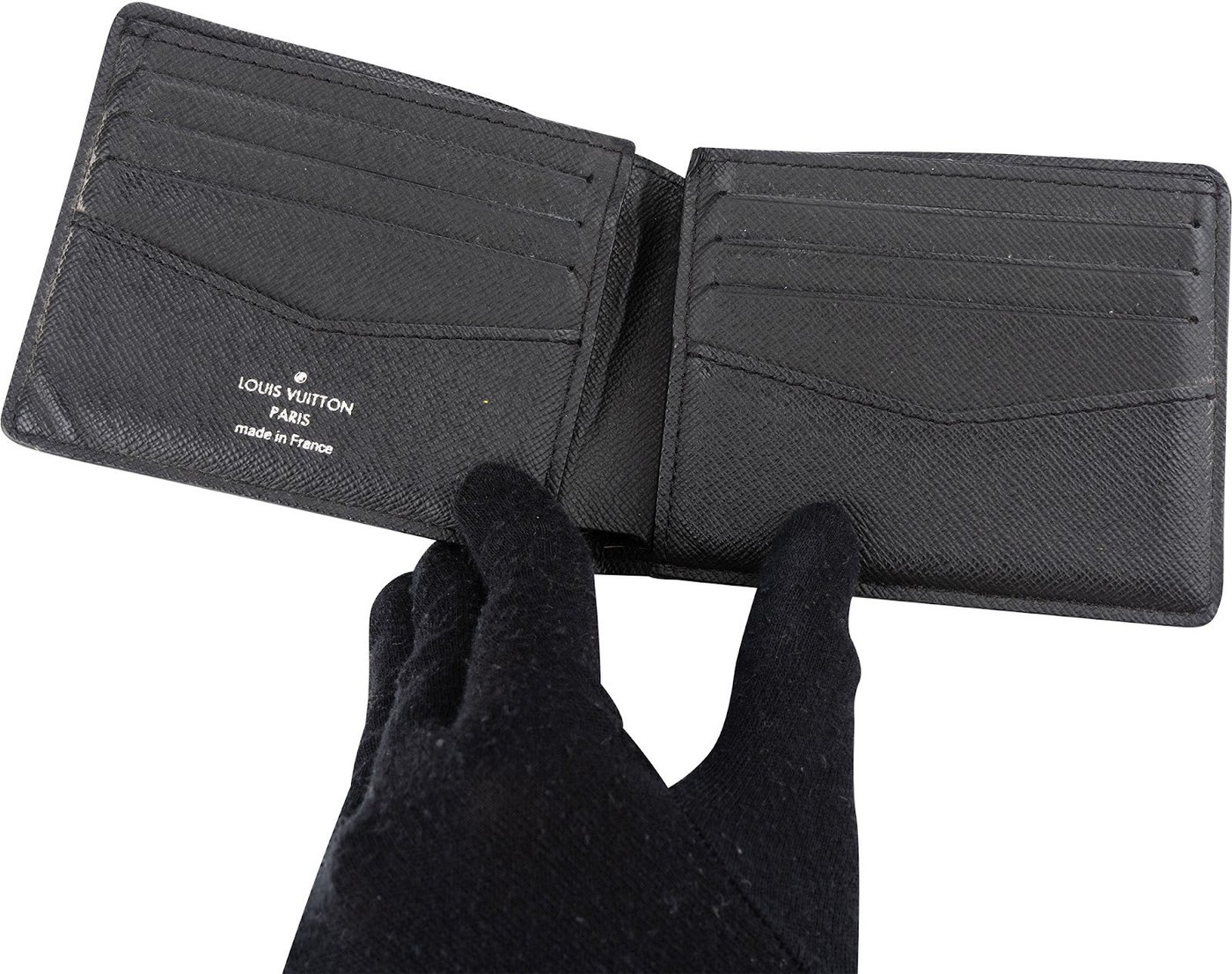 Louis Vuitton Monogram Eclipse Canvas Slender Wallet