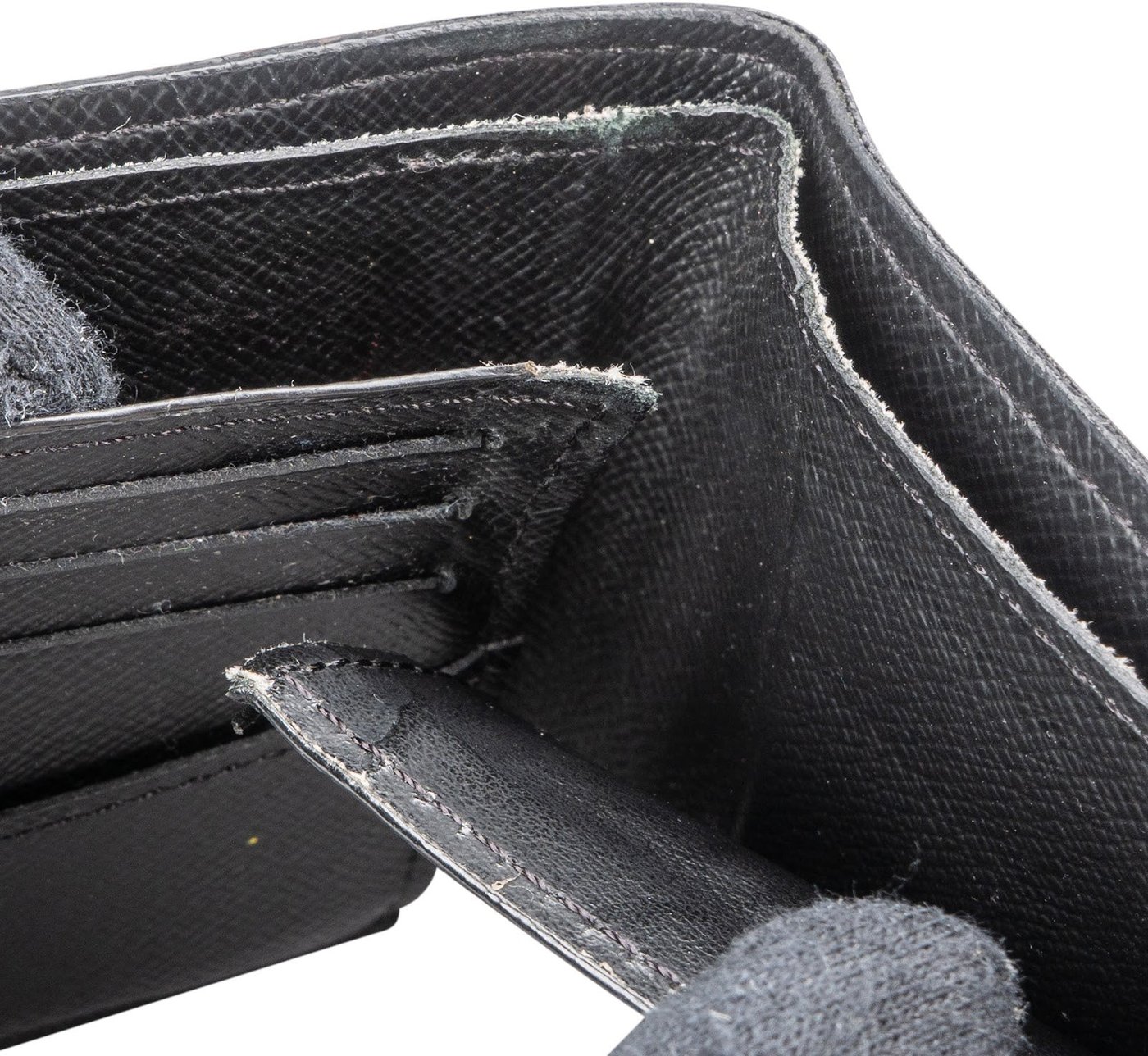 Louis Vuitton Monogram Eclipse Canvas Slender Wallet