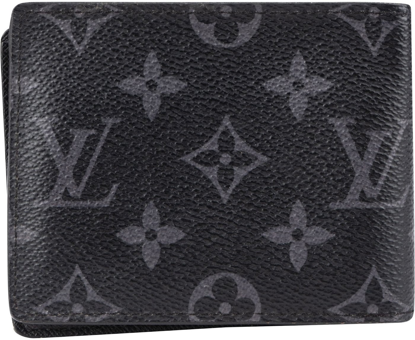 Louis Vuitton Monogram Eclipse Canvas Slender Wallet
