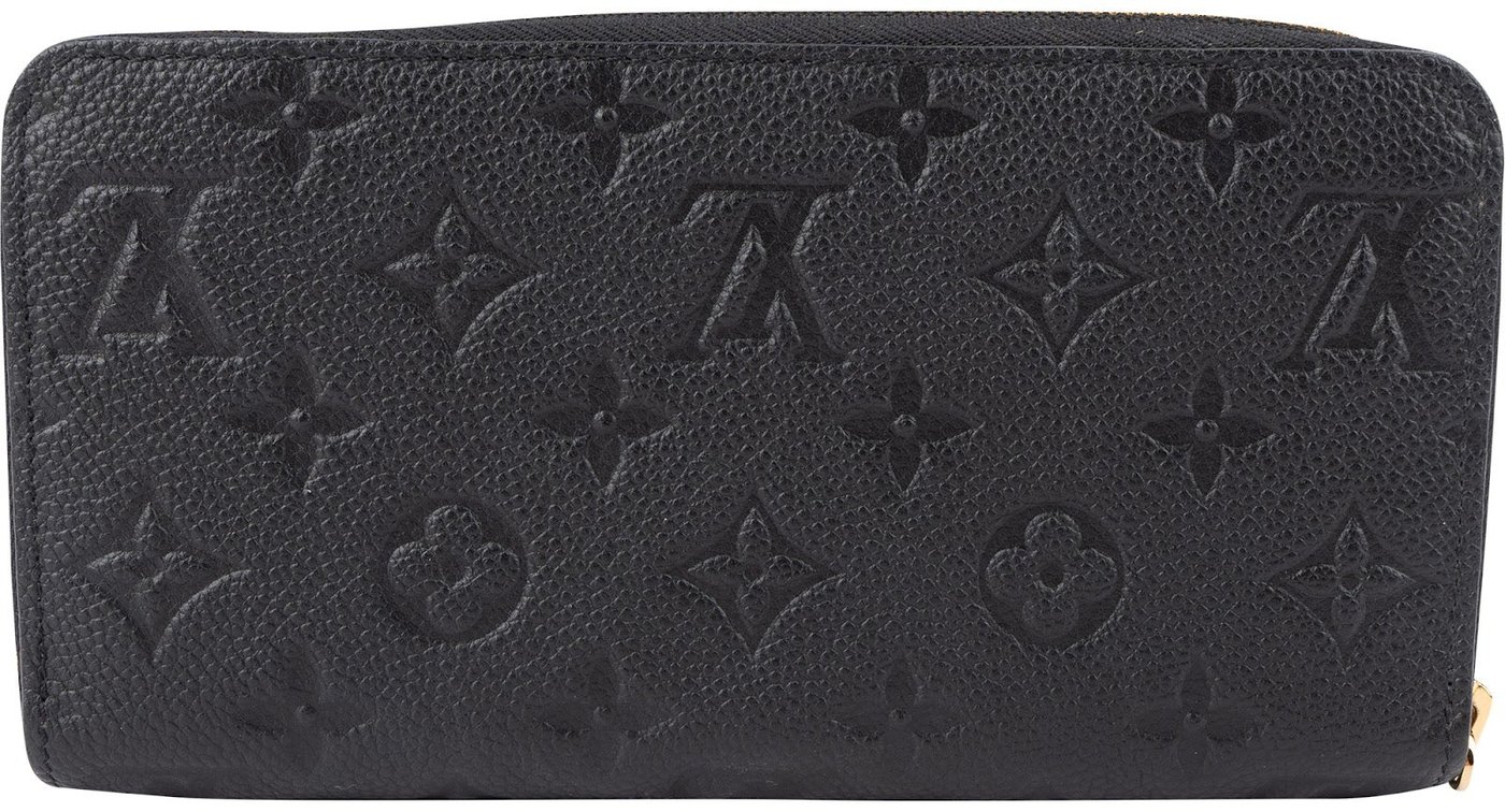 Louis Vuitton Leather Monogram Empreinte Zippy Wallet