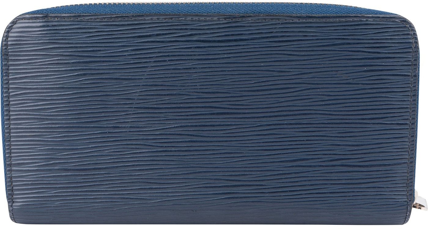 Louis Vuitton Blue Epi Leather Zippy Wallet