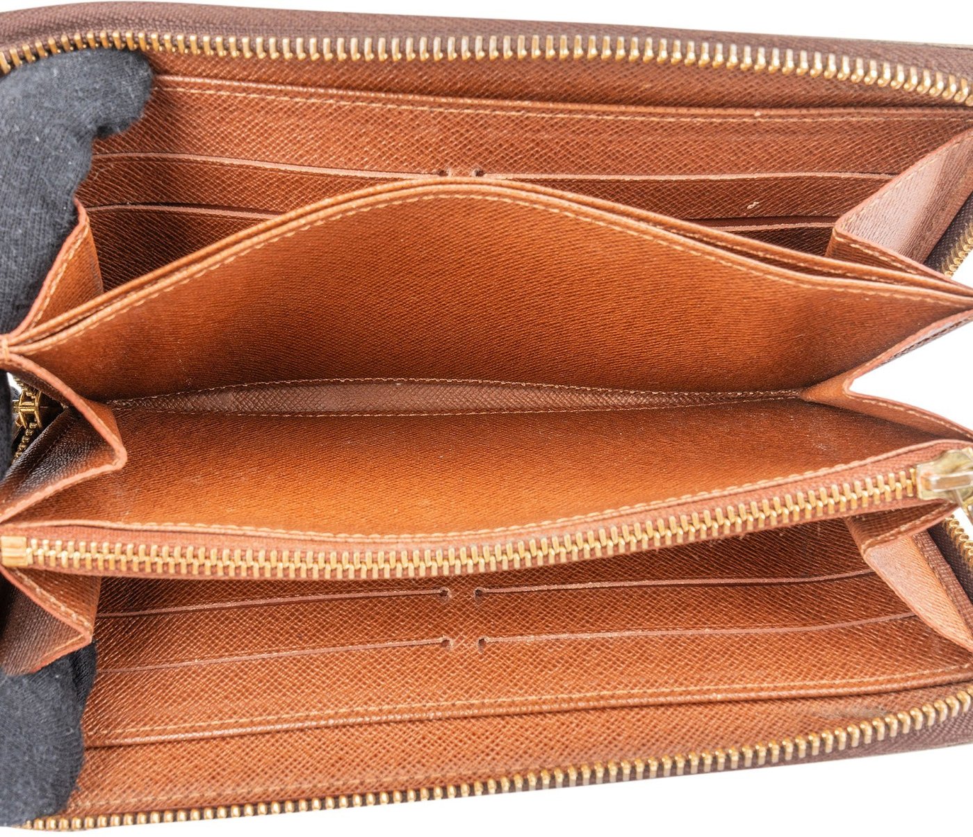 Louis Vuitton Monogram Canvas Zippy Wallet