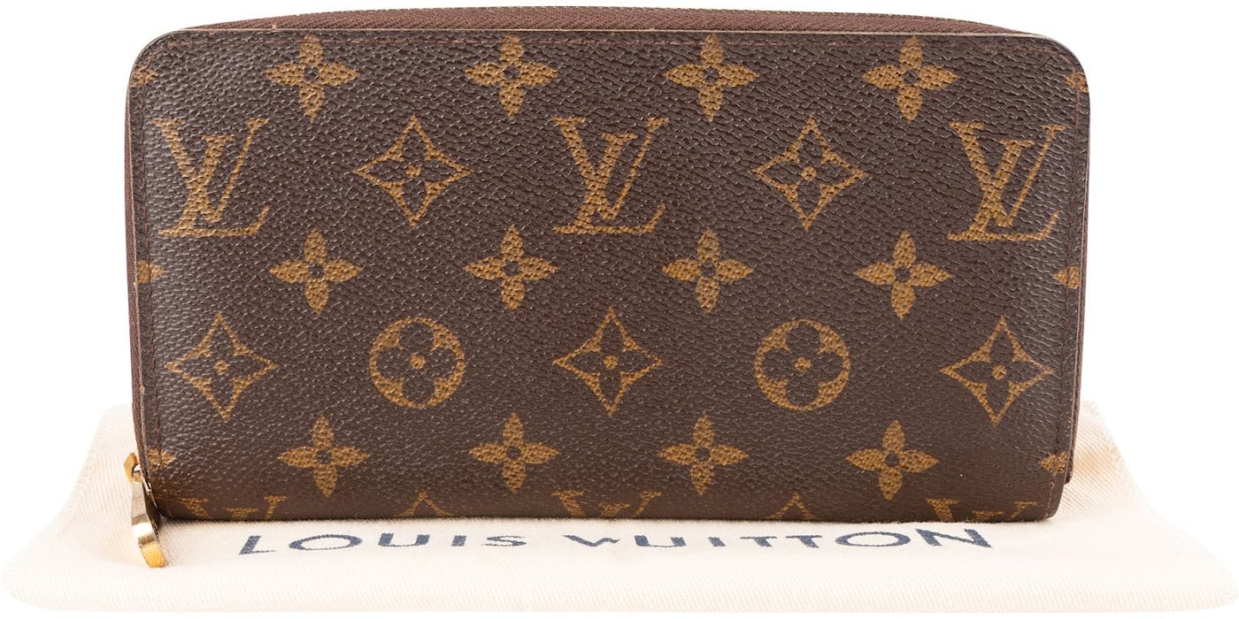 Louis Vuitton Monogram Canvas Zippy Wallet