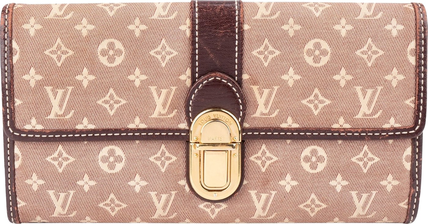 Louis Vuitton Monogram Mini Lin Sarah Wallet