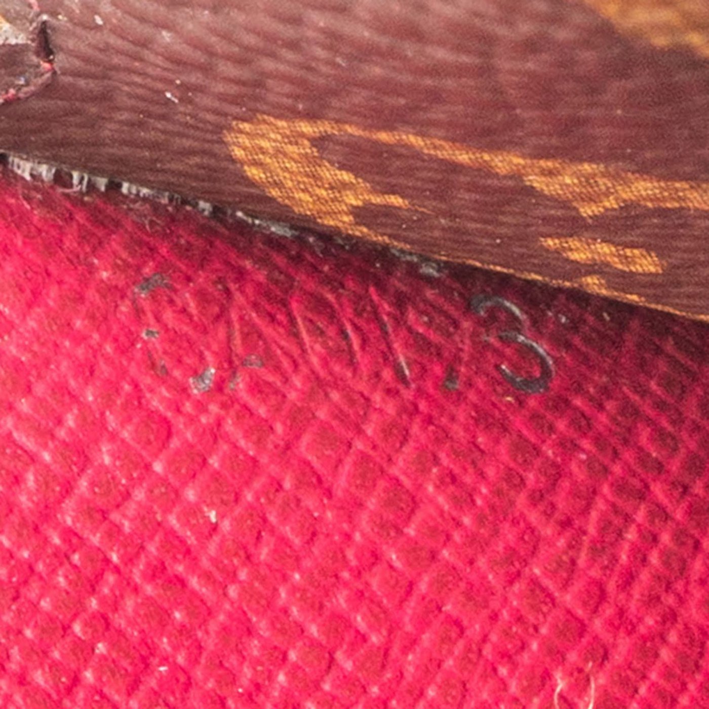 Louis Vuitton Monogram Canvas Epi Leather Marie-Lou Wallet