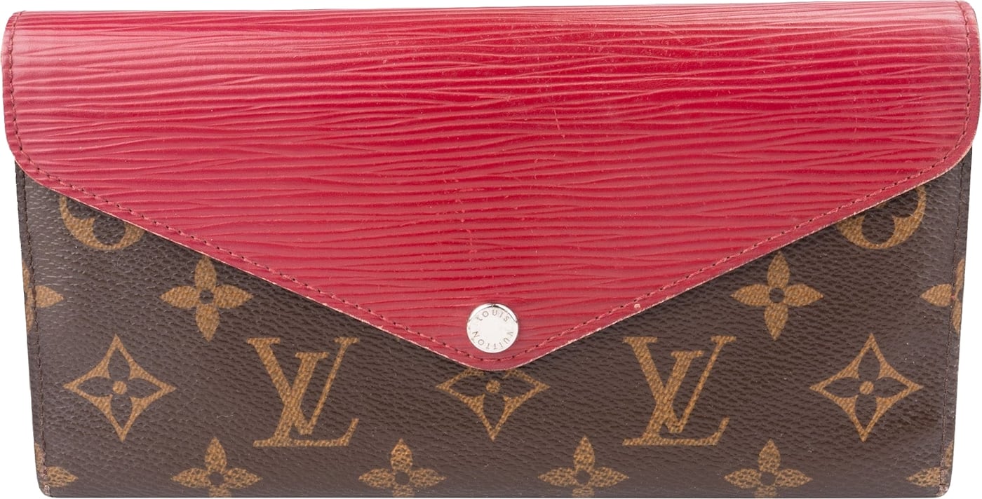 Louis Vuitton Monogram Canvas Epi Leather Marie-Lou Wallet