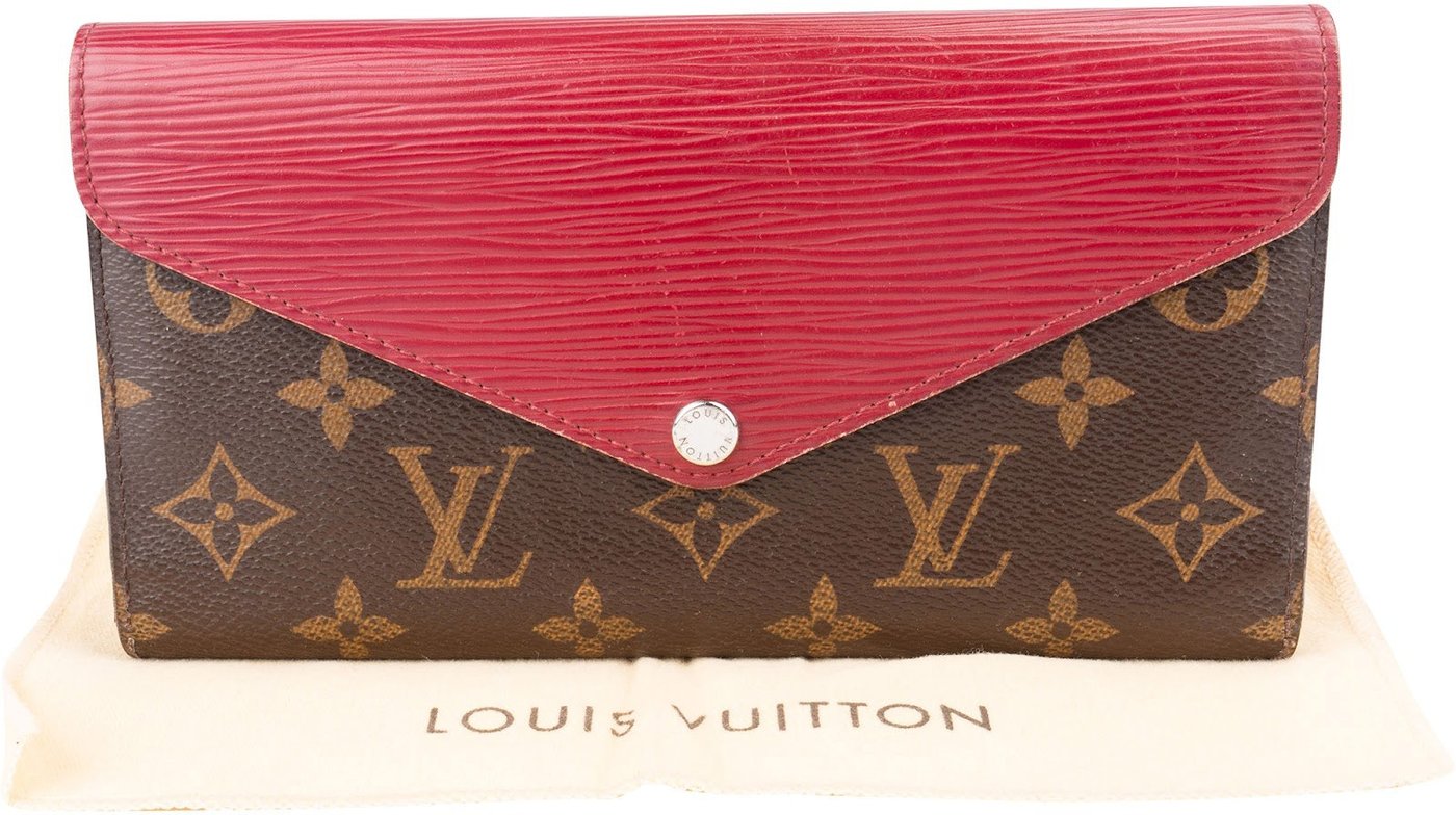 Louis Vuitton Monogram Canvas Epi Leather Marie-Lou Wallet
