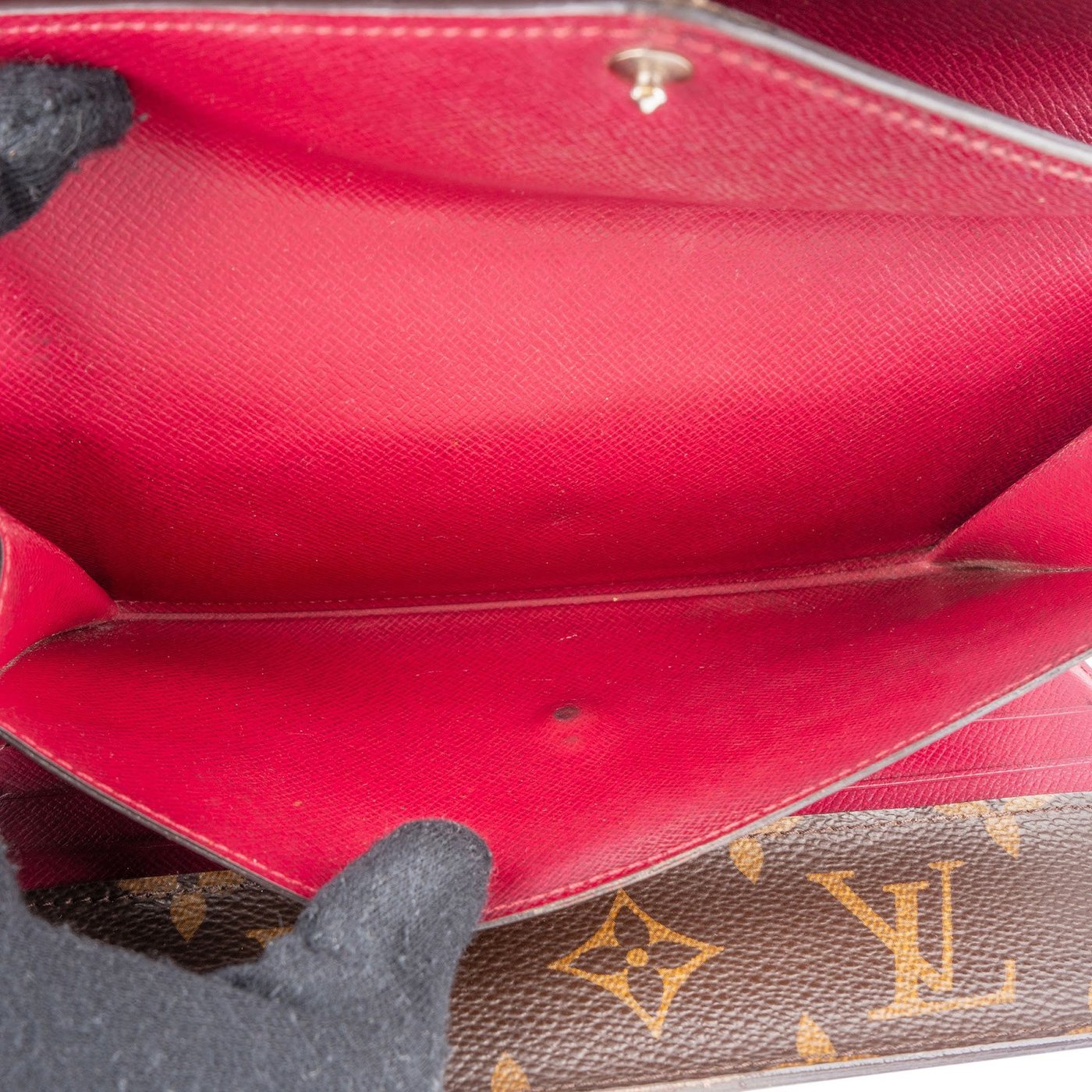 Louis Vuitton Monogram Canvas Epi Leather Marie-Lou Wallet