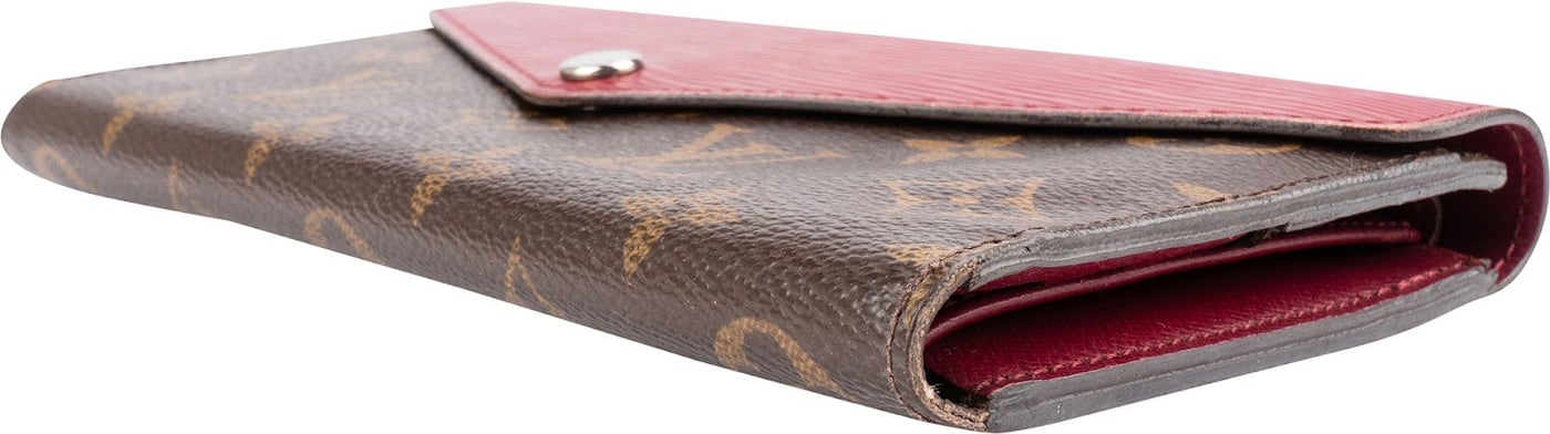 Louis Vuitton Monogram Canvas Epi Leather Marie-Lou Wallet