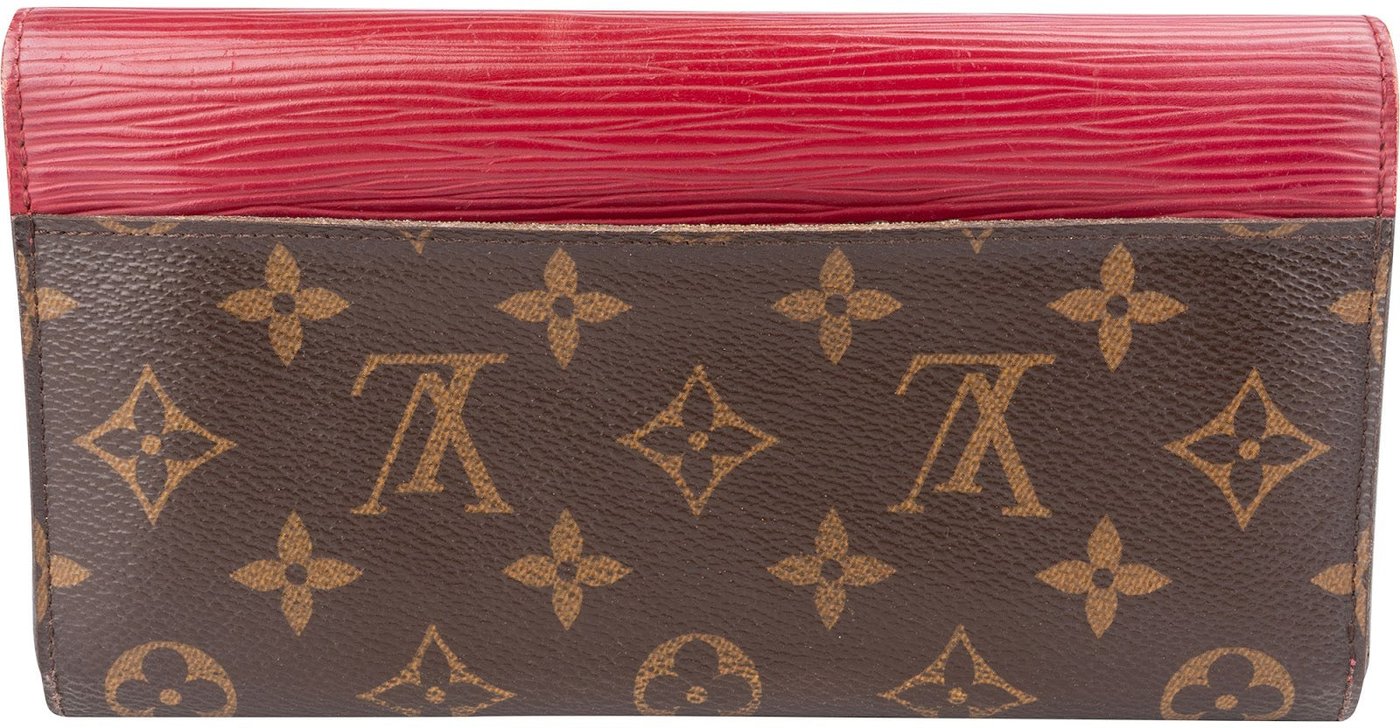 Louis Vuitton Monogram Canvas Epi Leather Marie-Lou Wallet