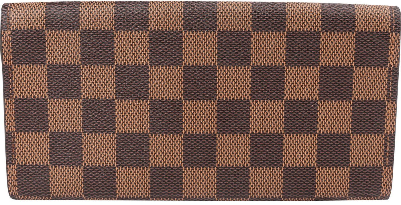 Louis Vuitton Monogram Damier Ebene Canvas NM Sarah Wallet