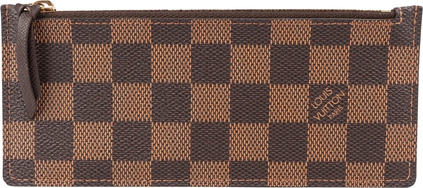 Louis Vuitton Monogram Damier Ebene Sarah Etui Stylo Wallet