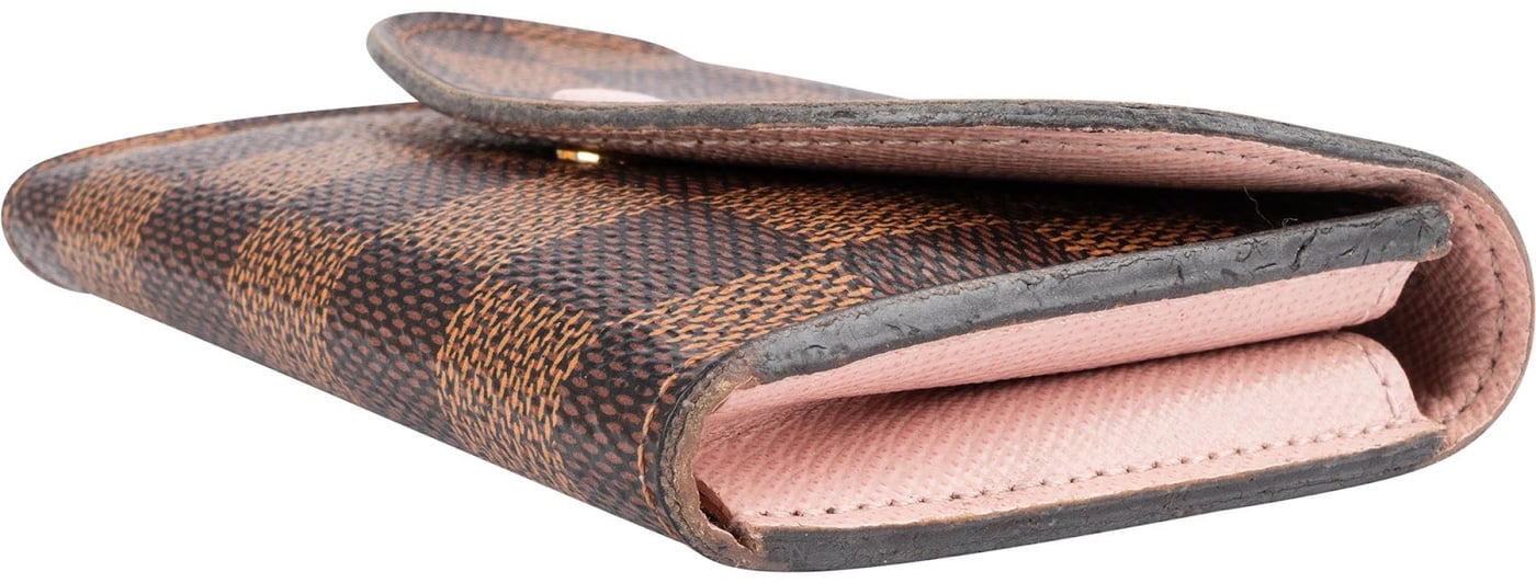 Louis Vuitton Monogram Damier Ebene Rosalie Coin Purse Mini Wallet