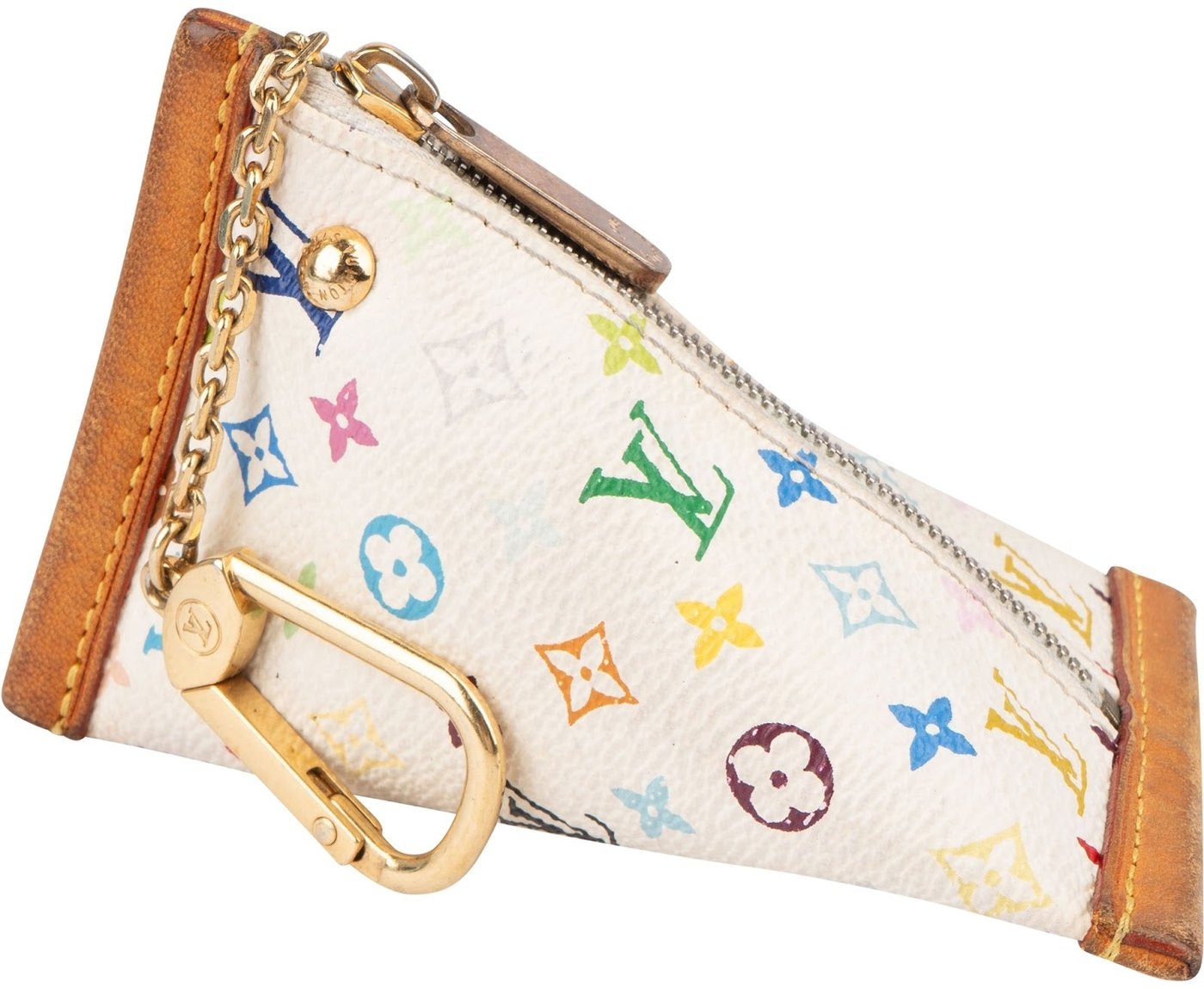 Louis Vuitton Canvas Monogram Murakami Multicolor Berlingo Coin Pouch