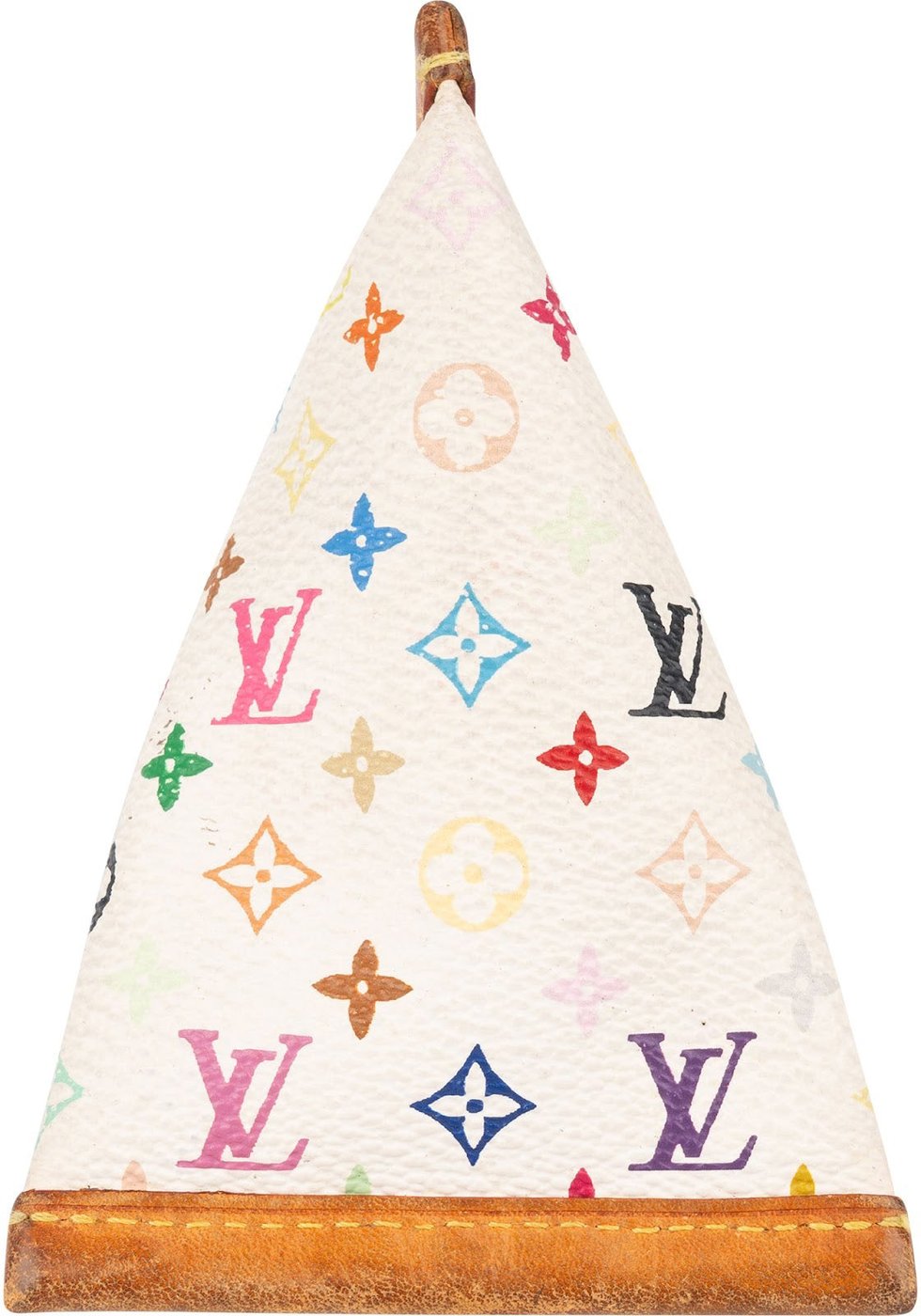 Louis Vuitton Canvas Monogram Murakami Multicolor Berlingo Coin Pouch