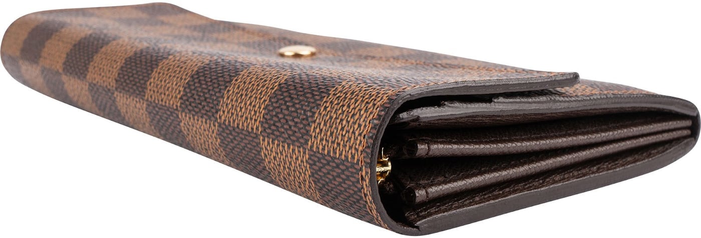 Louis Vuitton Monogram Damier Ebene Sarah Wallet