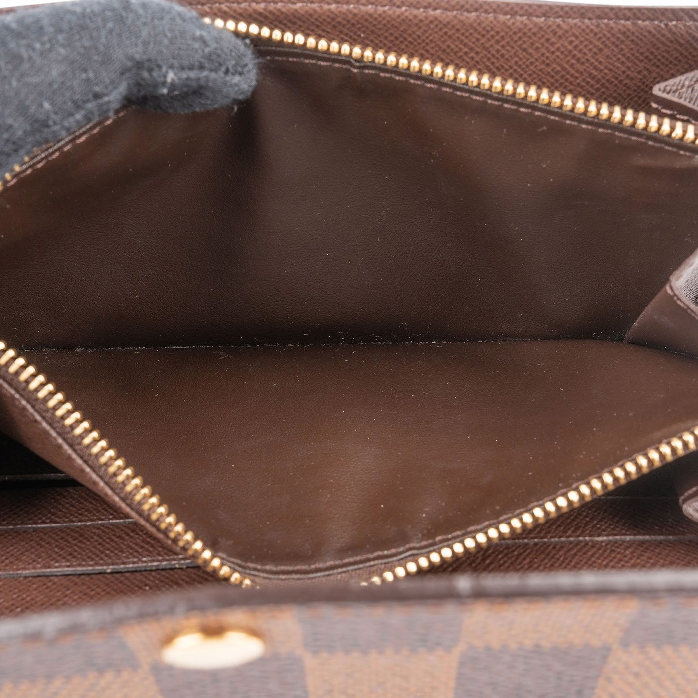 Louis Vuitton Monogram Damier Ebene Sarah Wallet