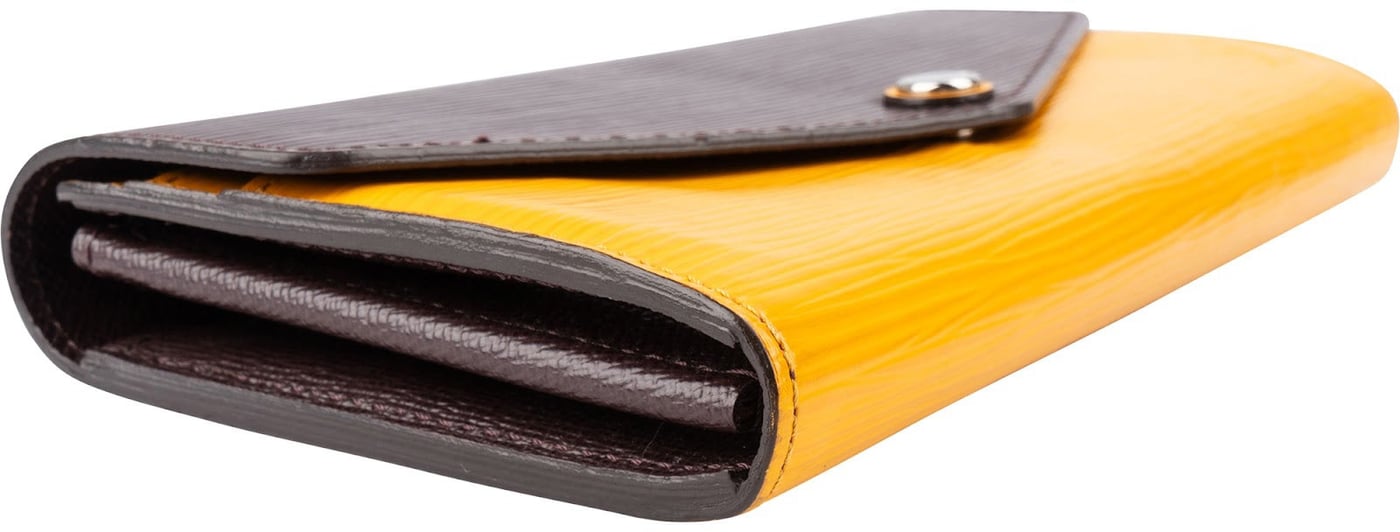 Louis Vuitton Bicolor Epi Leather Sarah Wallet