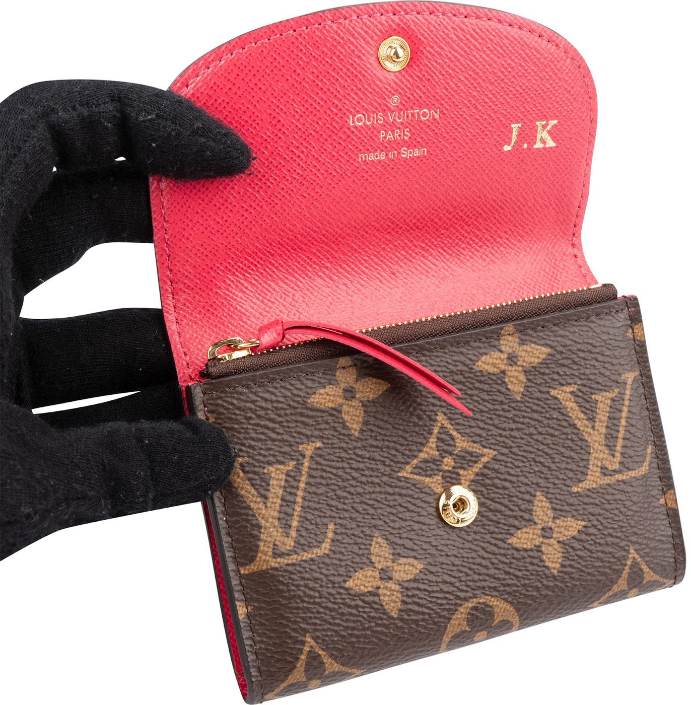 Louis Vuitton Monogram Canvas Victorine Coin Mini Wallet