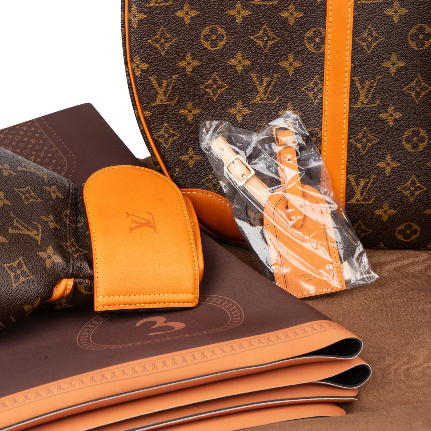 Louis Vuitton Canvas Monogram Limited Karl Lagerfeld Boxing Gloves