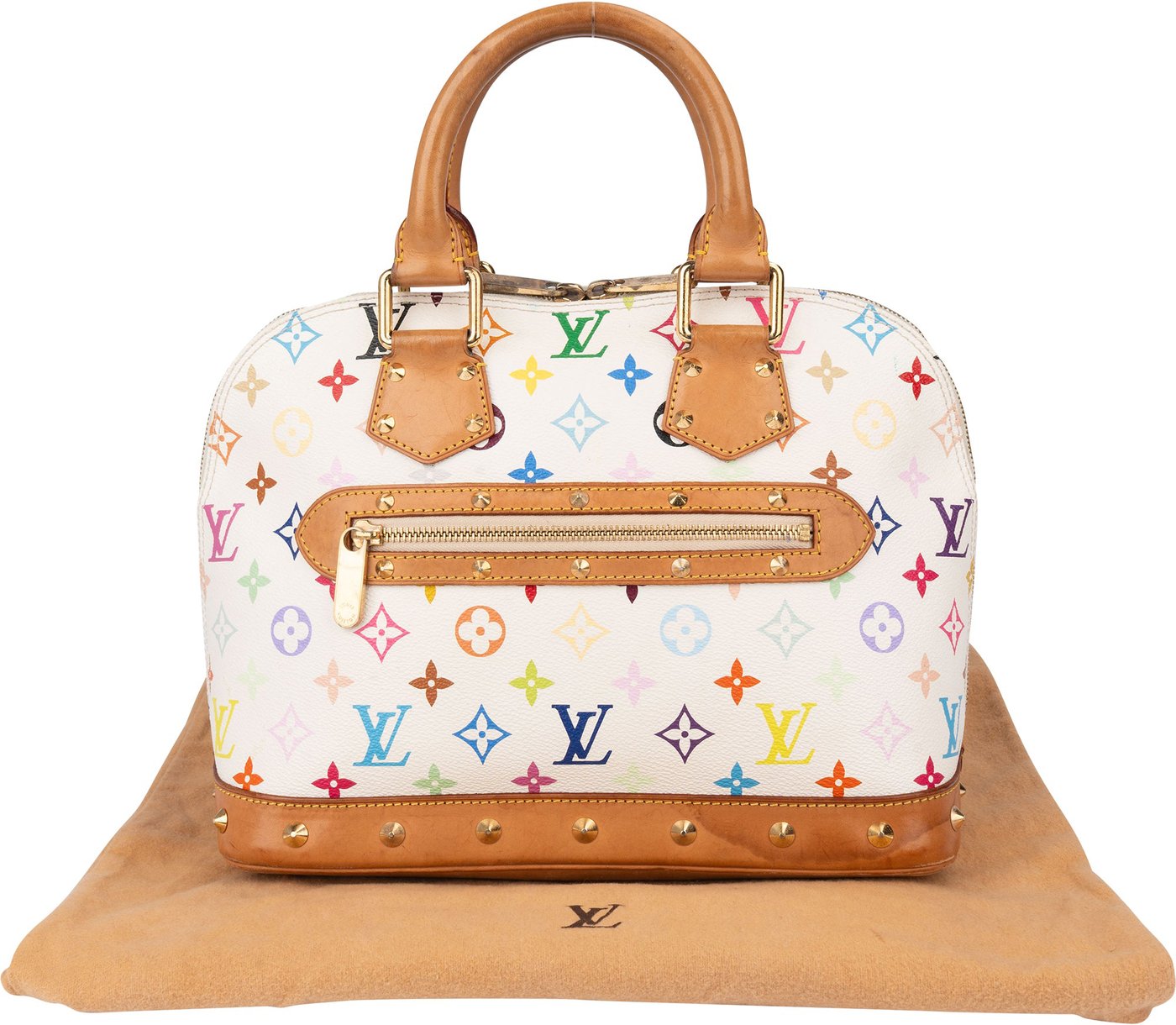 Louis Vuitton Limited Murakami Multicolor Alma PM Handbag