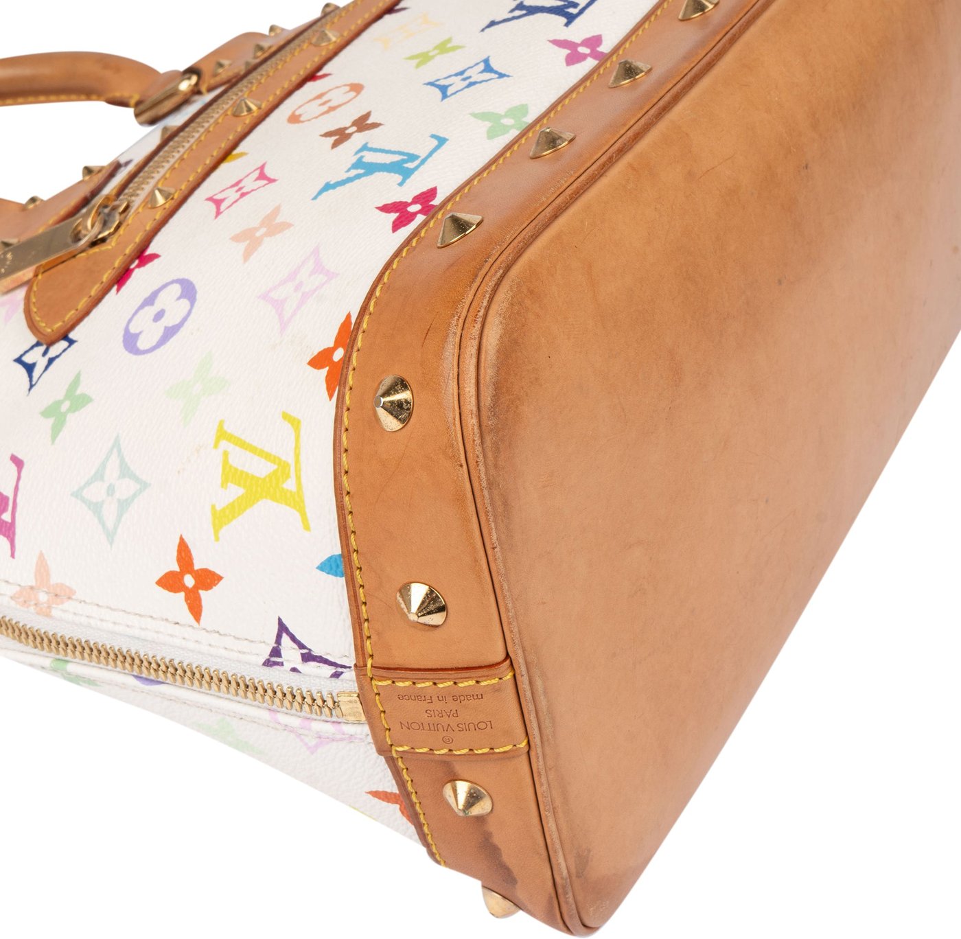 Louis Vuitton Limited Murakami Multicolor Alma PM Handbag
