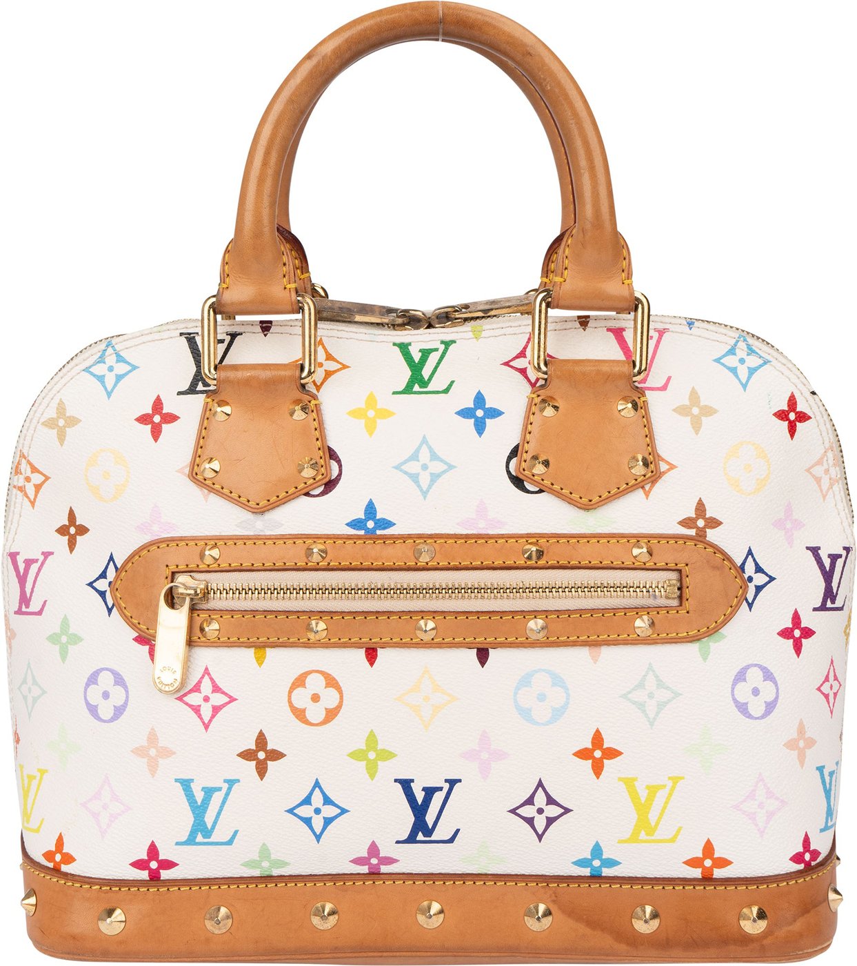 Louis Vuitton Limited Murakami Multicolor Alma PM Handbag
