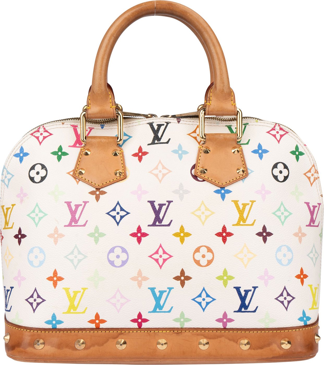 Louis Vuitton Limited Murakami Multicolor Alma PM Handbag