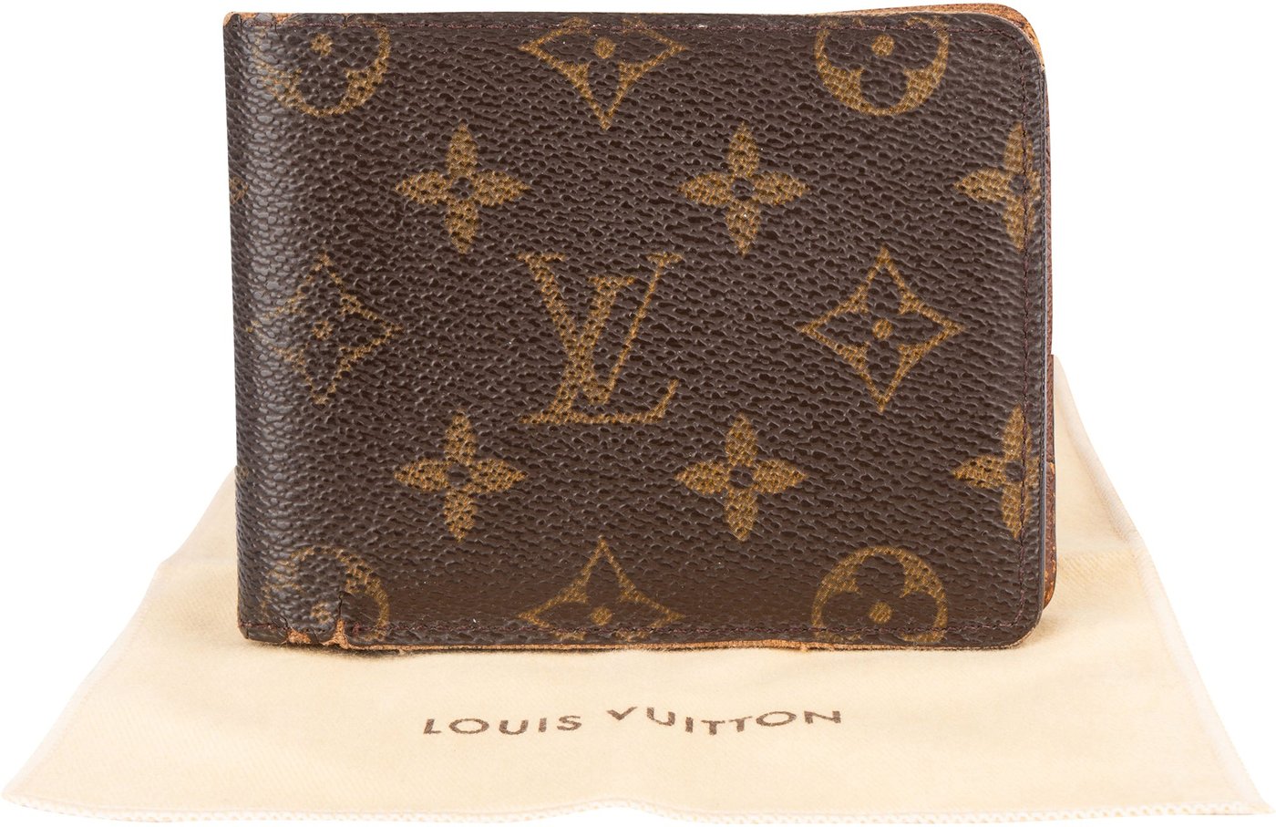 Louis Vuitton Canvas Monogram Slender Wallet