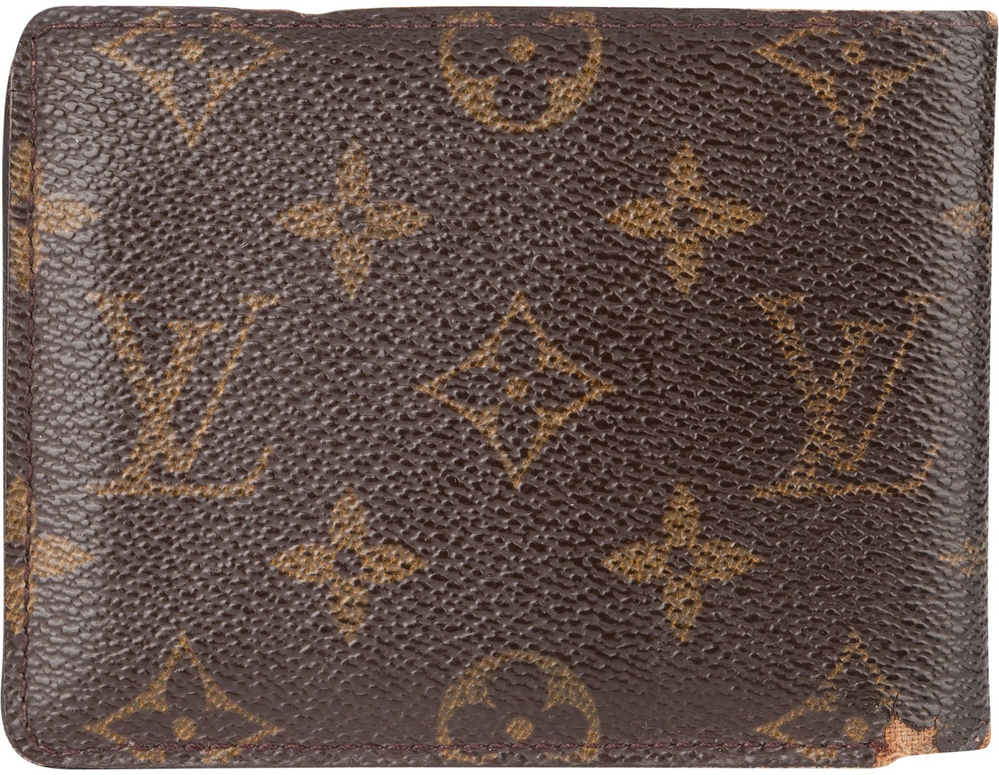 Louis Vuitton Canvas Monogram Slender Wallet