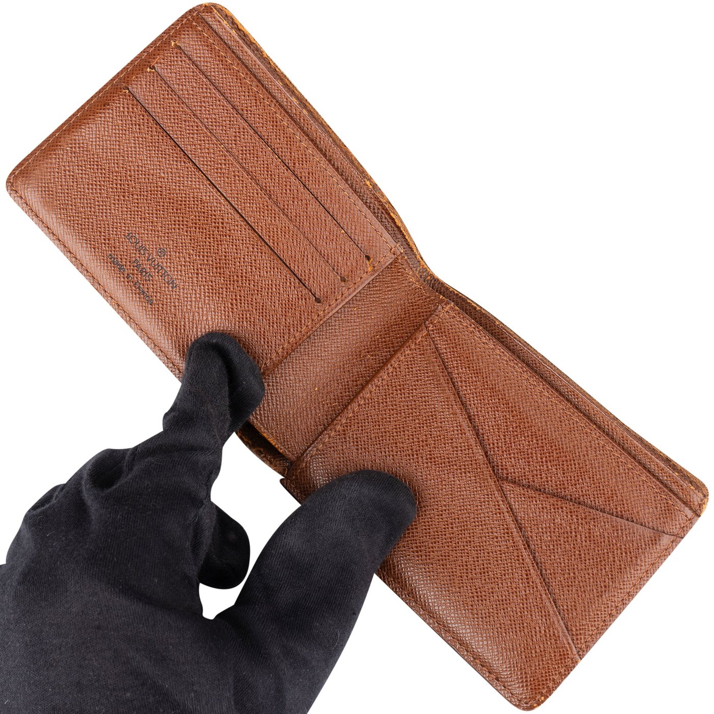 Louis Vuitton Canvas Monogram Slender Wallet