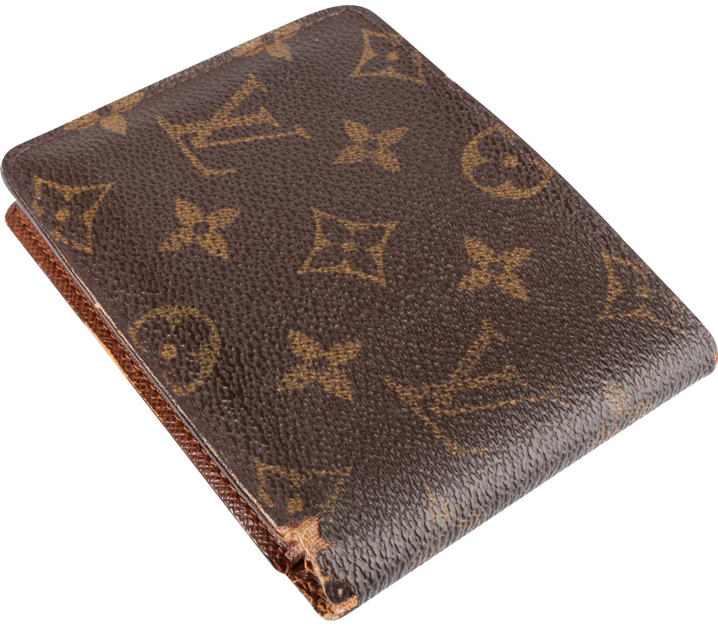Louis Vuitton Canvas Monogram Slender Wallet