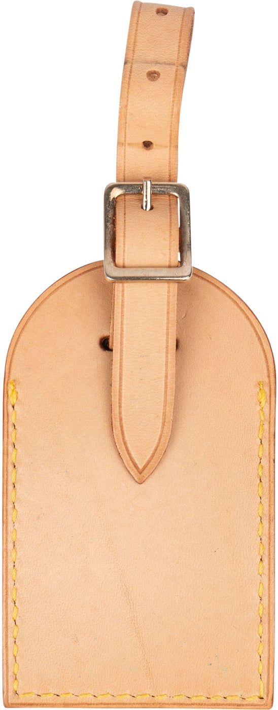 Louis Vuitton Leather Luggage Tags