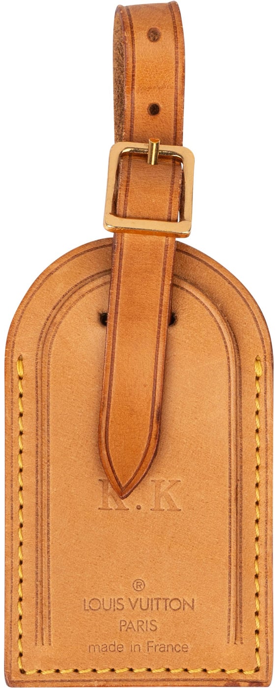 Louis Vuitton Leather Luggage Tags