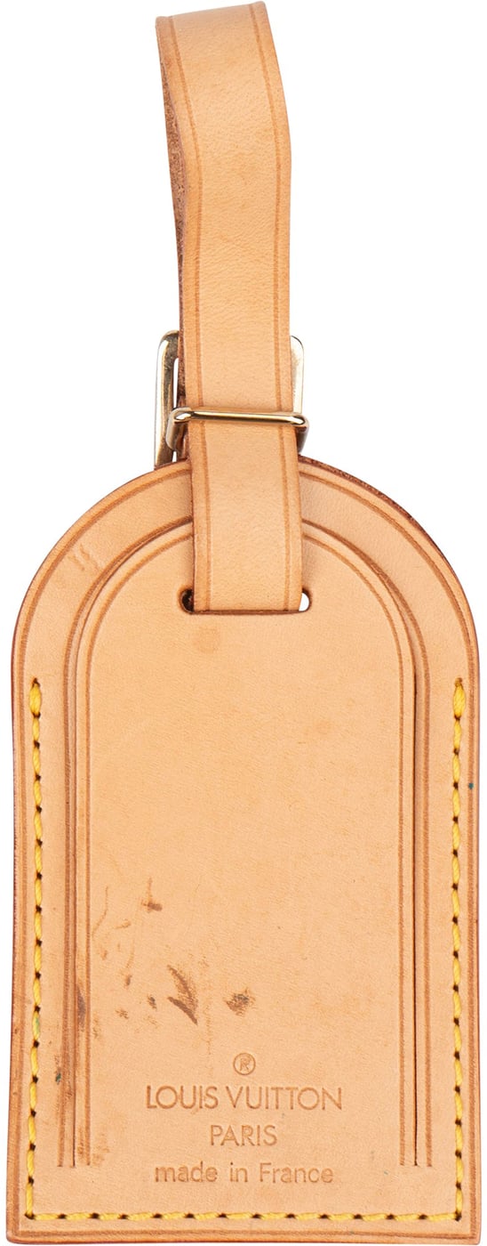 Louis Vuitton Leather Luggage Tags
