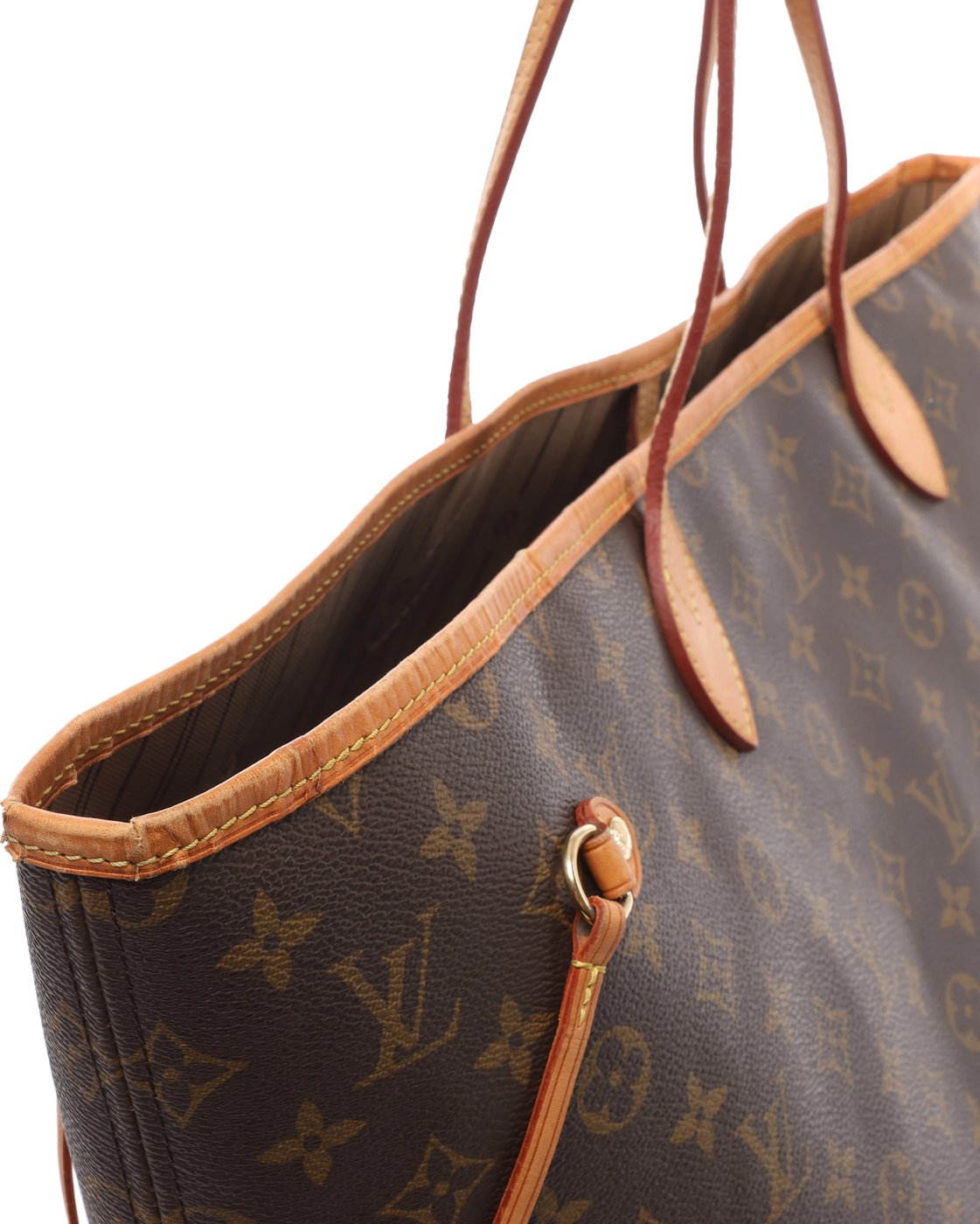 Louis Vuitton Neverfull GM Monogram Canvas Shoulder Bag in Brown M40157