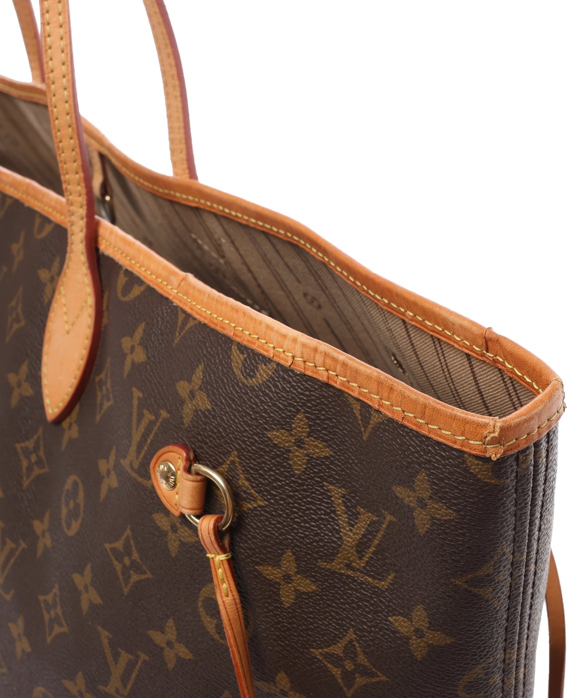 Louis Vuitton Neverfull GM Monogram Canvas Shoulder Bag in Brown M40157