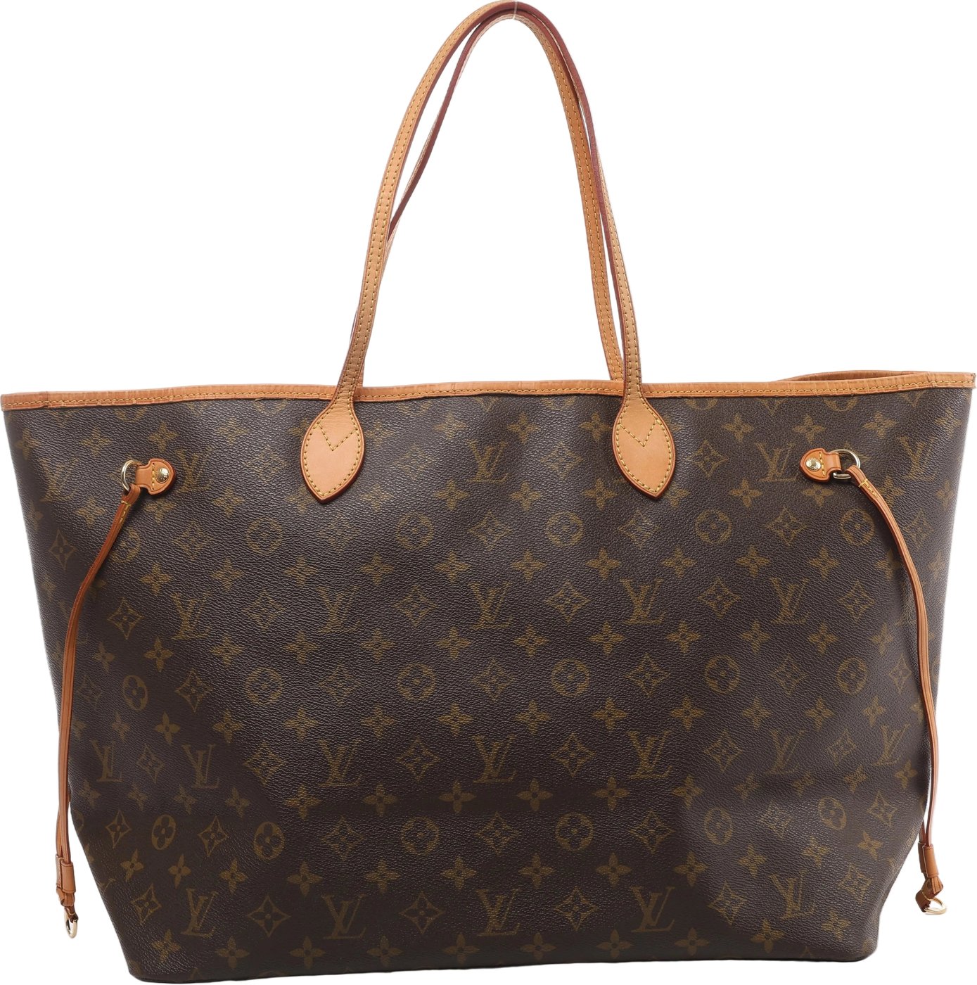 Louis Vuitton Neverfull GM Monogram Canvas Shoulder Bag in Brown M40157