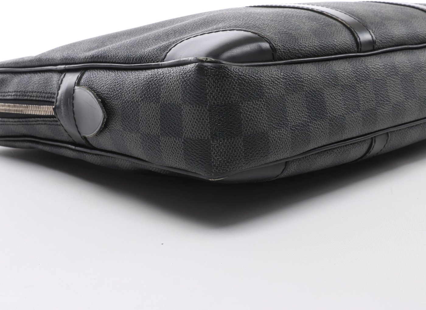 Louis Vuitton Porte Document Voyages Damier Graphite Handbag in Black N41125