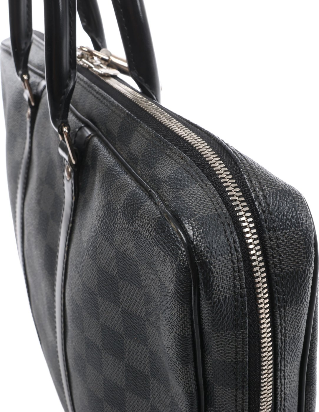 Louis Vuitton Porte Document Voyages Damier Graphite Handbag in Black N41125
