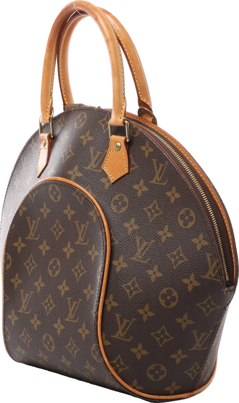 Louis Vuitton Ellipse MM Monogram Handbag in Brown M51126