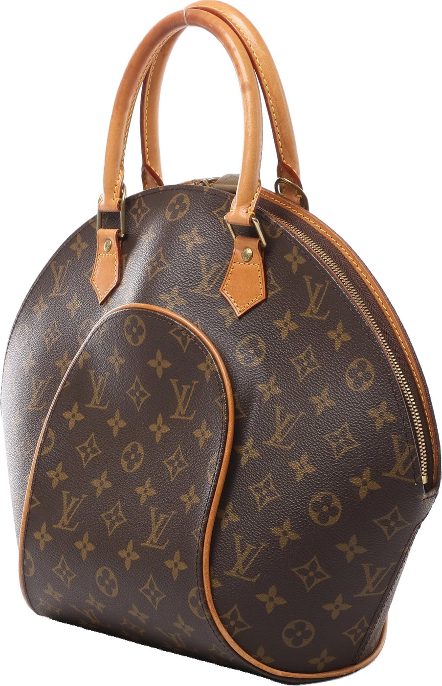 Louis Vuitton Ellipse MM Monogram Handbag in Brown M51126