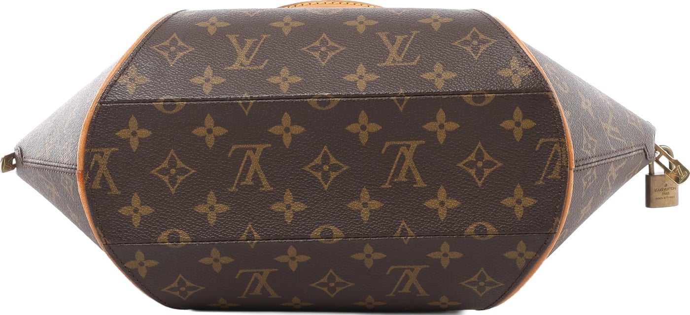 Louis Vuitton Ellipse MM Monogram Handbag in Brown M51126