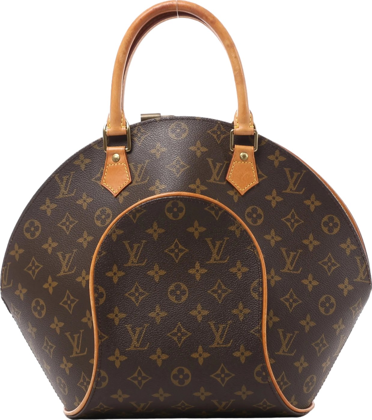 Louis Vuitton Ellipse MM Monogram Handbag in Brown M51126