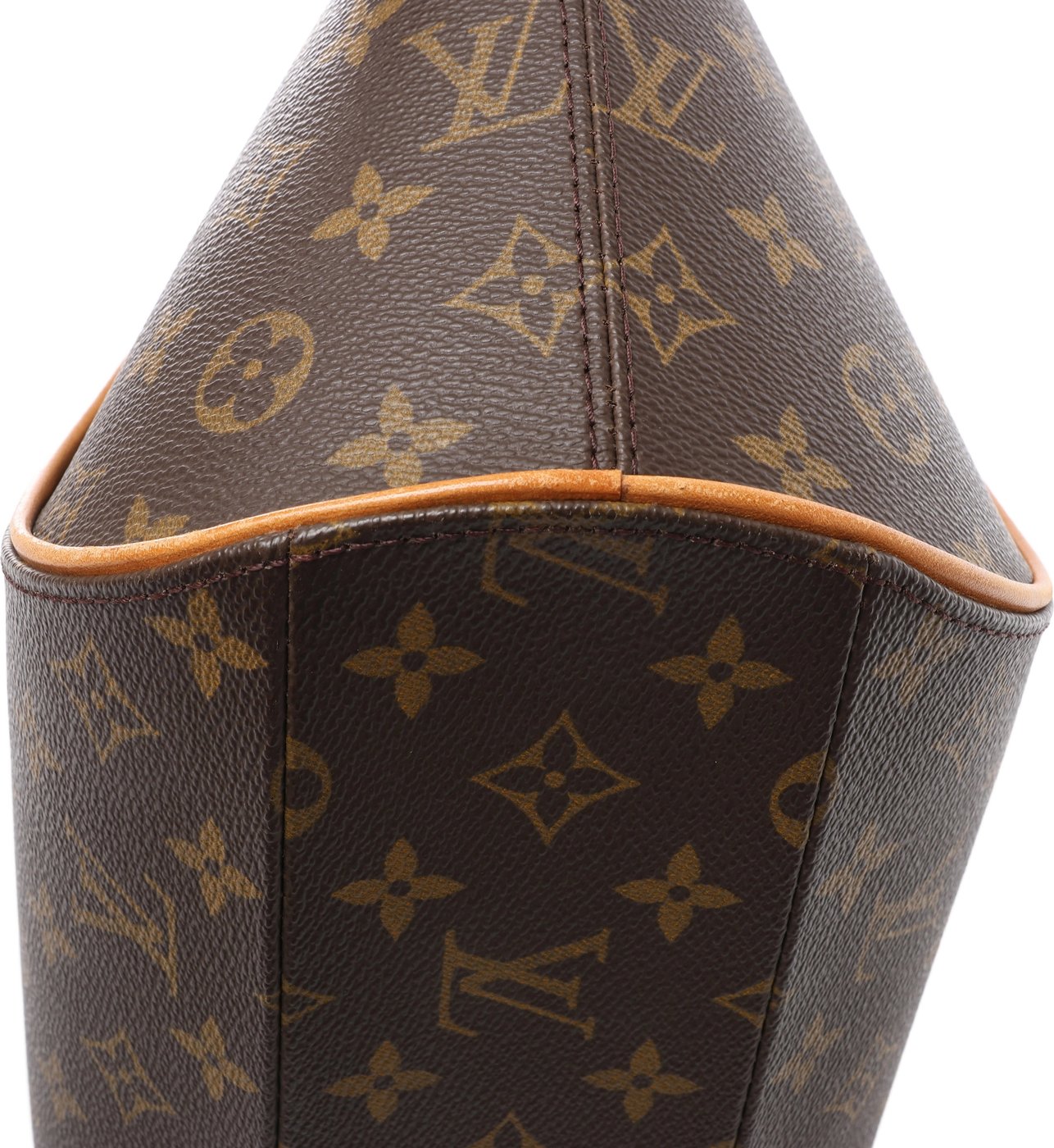 Louis Vuitton Ellipse MM Monogram Handbag in Brown M51126