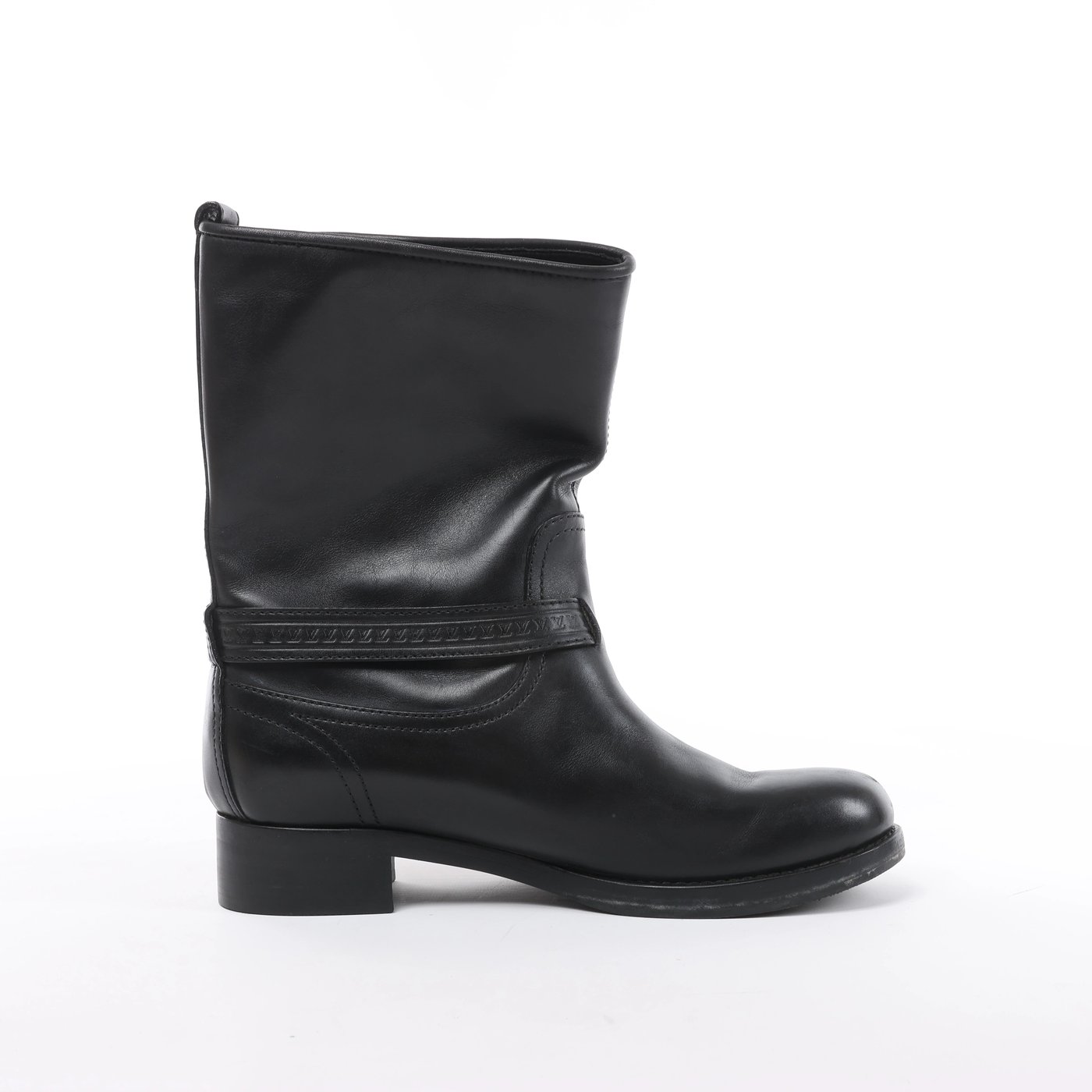 Louis Vuitton Susan 10 years Leather Ankle Boots in Black CL0160, Size EU 39.5