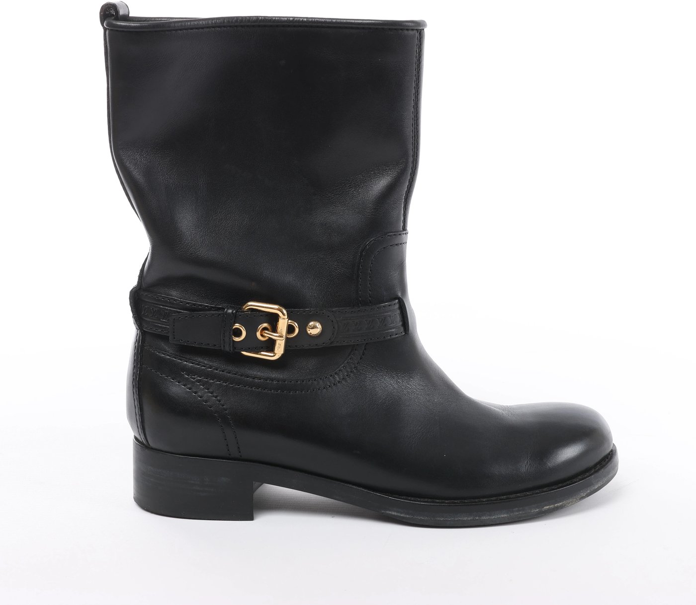 Louis Vuitton Susan 10 years Leather Ankle Boots in Black CL0160, Size EU 39.5