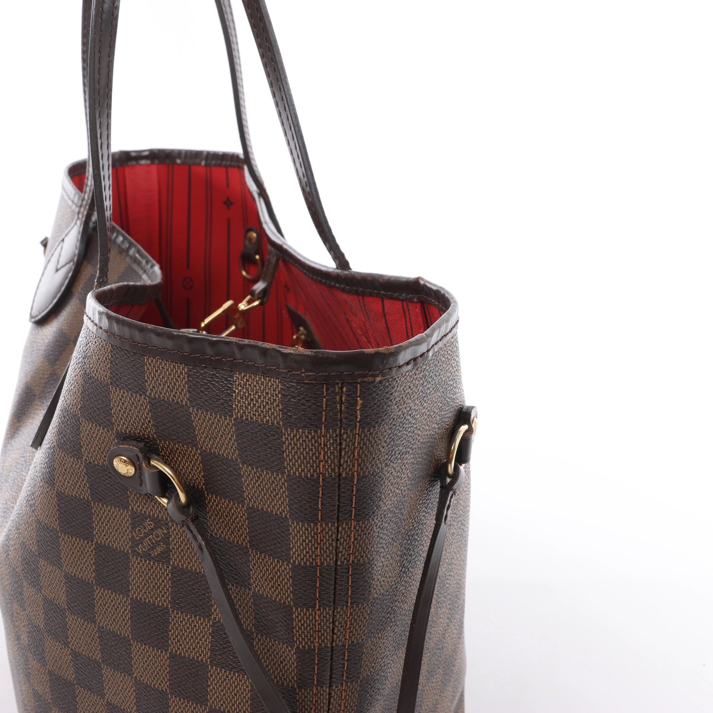 Louis Vuitton Neverfull MM Damier Ebene Shoulder Bag in Brown N51105